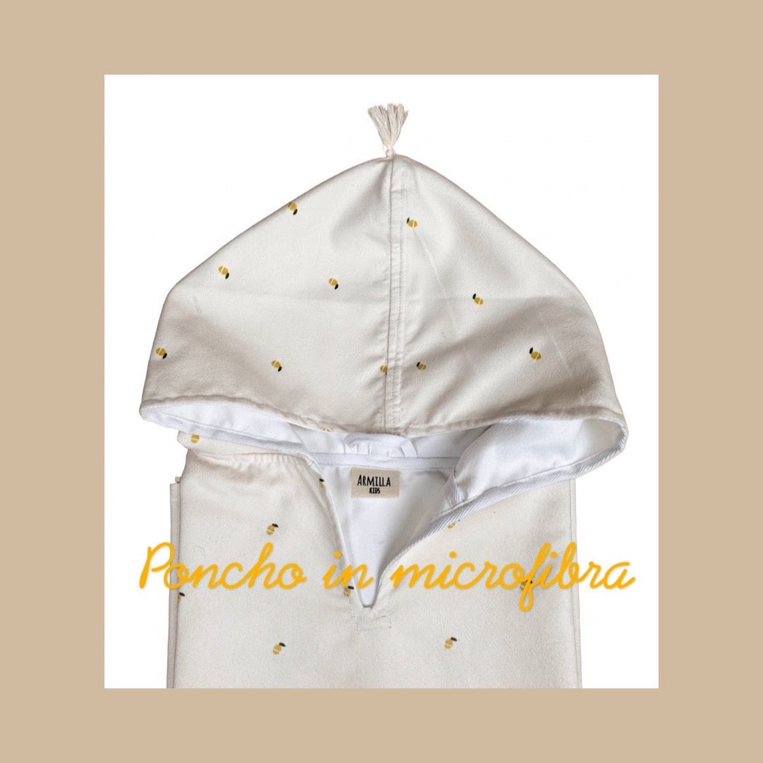 Poncho in microfibra